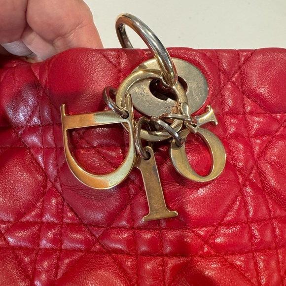 Authentic Dior Cannage chained tote bag - Picture 12 of 15